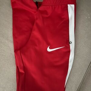 Xs Nike Kids Red Track Pants